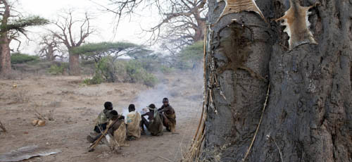 HADZABE, TANZANIA - 2014